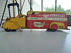 1940's Marx Vintage Tin Hi Way Express Cross Country Service Truck Van Toy