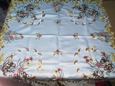 3 Oster Tischdeckchen Polyester Maße im Foto rechteckig rund oval