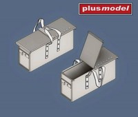 Machine Gun Vickers Ammunition Boxes Wwii / 1:35