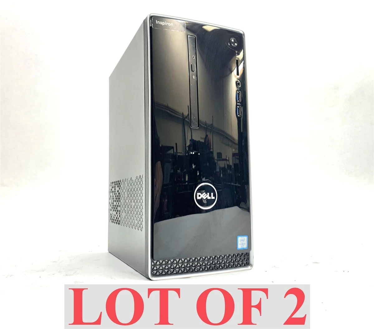 HP600 i3-6100 16GB 新品256GB SSD＋HDD Win10 Intel Core i3 6th Gen. PC Desktops and 250 GB-499 GB Hard Drive