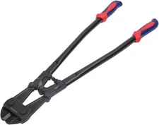 Bolt Cutter, 24-Inch, Chrome Vanadium Steel Blade for Cutting Pad Locks, Soft me
