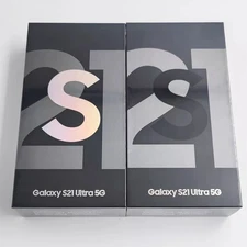 New Samsung Galaxy S21 Ultra 5G SM-G998U 256GB+12GB GSM+CDMA Factory Unlocked