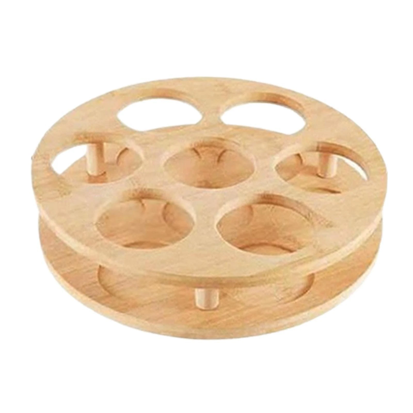 Water Bottle Rack Kitchen Organizer Rotatable Housewarming Gift Practical Wooden