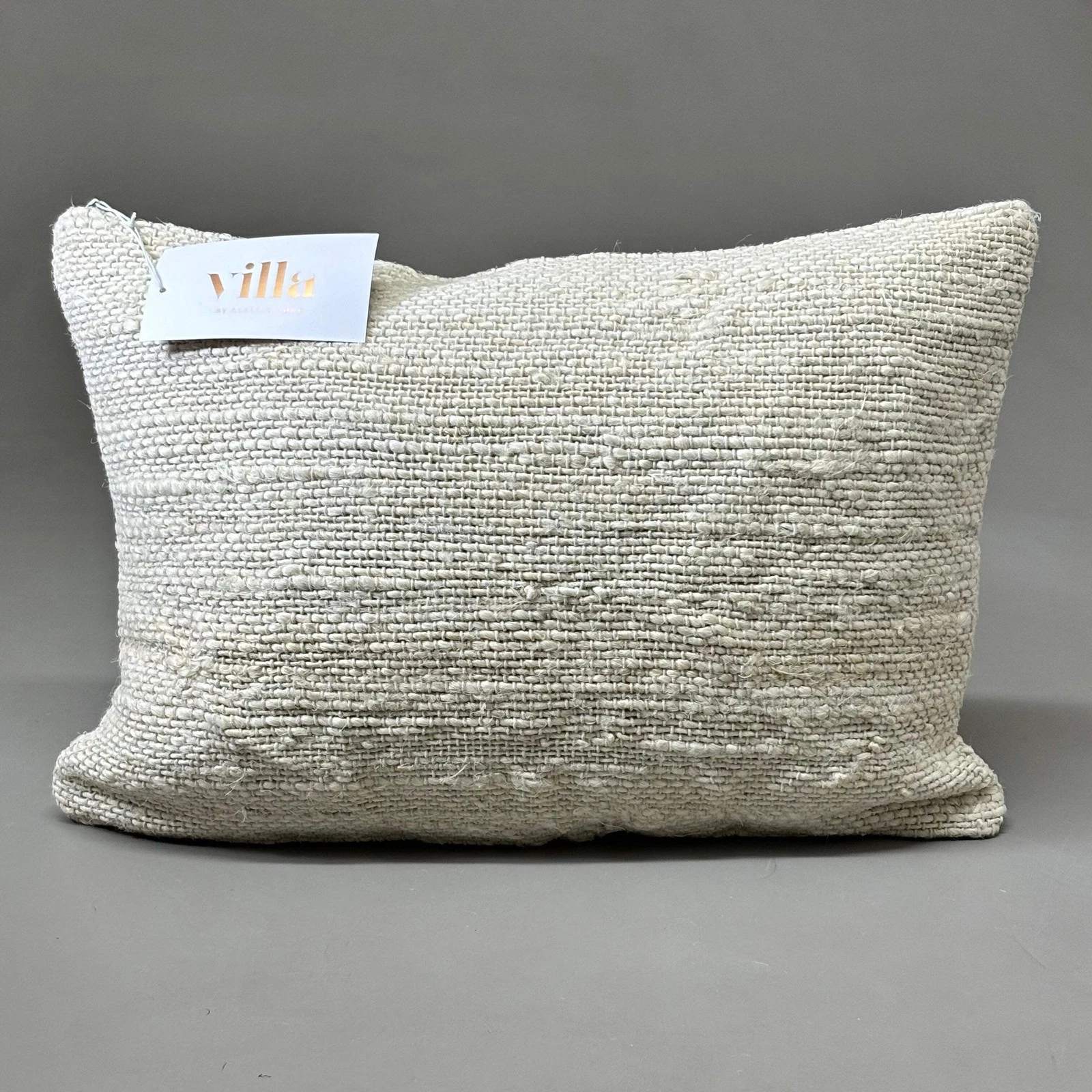VILLA 14"x20" ST Halter Decorative Throw Pillow in Ivory