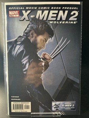 X-Men 2 Wolverine #1 (2003) Official Movie Prequel Marvel Comics Direct Edition