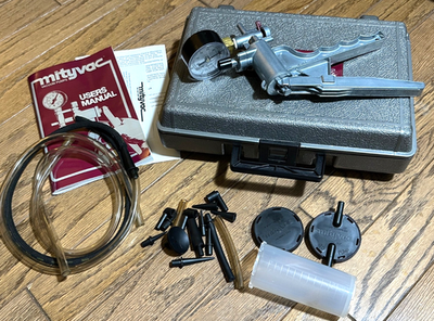 #ad 🇺🇸 MityVac Silverline Vacuum Pump Tools Service Tester Brake Bleed Set Lot USA $100.00
