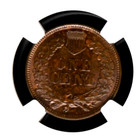 US 1 Indian Cent 1909 NGC MS65 BN UNC Philadelphia  Mint — photo 2