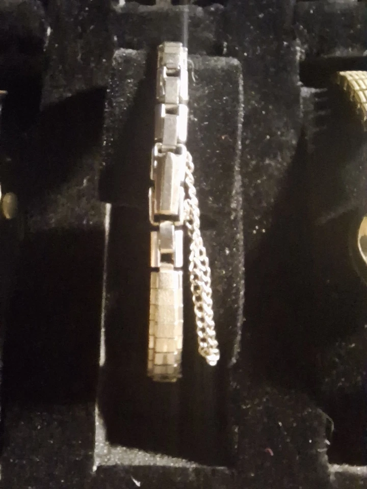 Reloj y correa vintage Wittnauer para dama rellenos de oro 10k años 50 12,6 g FUNCIONA Foto 3 de 4