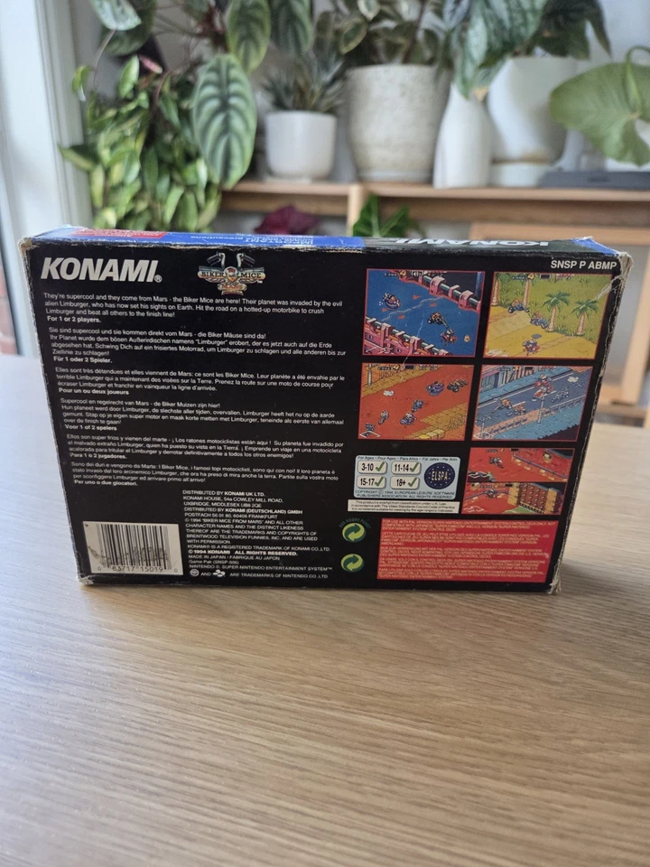 Biker Mice from Mars - Super Nintendo - RARO - SNES - PAL  - Imagem 3 de 4