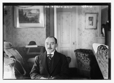 Dr. W. Benjamin 1903 Vintage Portrait Photo Reprint Wall Art