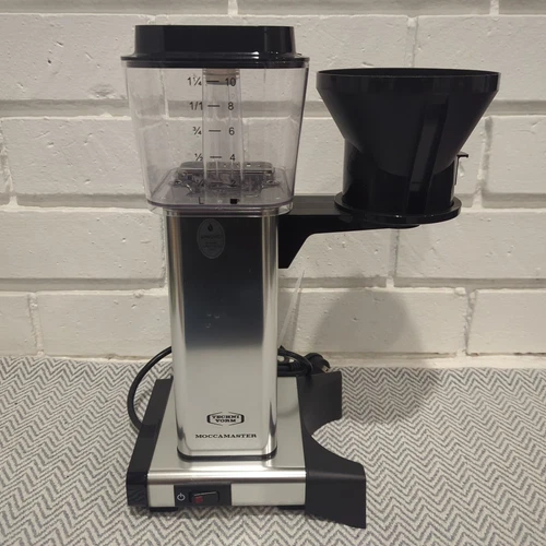 Technivorm Moccamaster 79112 KBT Coffee Brewer 40 oz Polished Silver