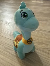 Dino Ranch Dinosaur 8" Clover Plush Stuffed Animal Toy Factory Green Teal Dino