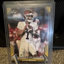 Leaf 2019 Draft Kyler Murray #SP-KM1 Football Card Insert Set 2019 Season Rookie. rookie card picture