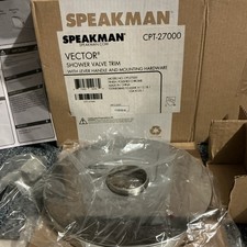 Speakman Vector CPT-27000 Shower Valve Trim Kit Polished Chrome Lever Handle