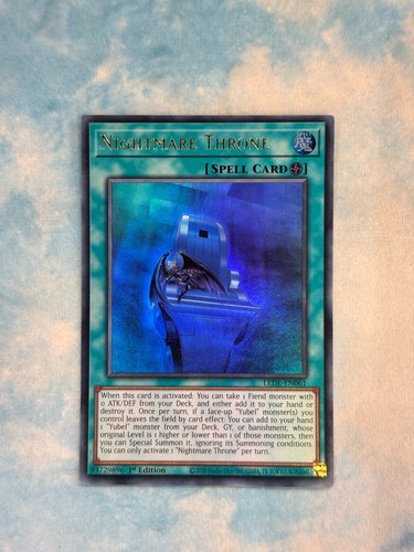 YUGIOH ALPTRAUMTHRON ULTRA RARE NM LEDE-DE061 - Bild 1 von 2