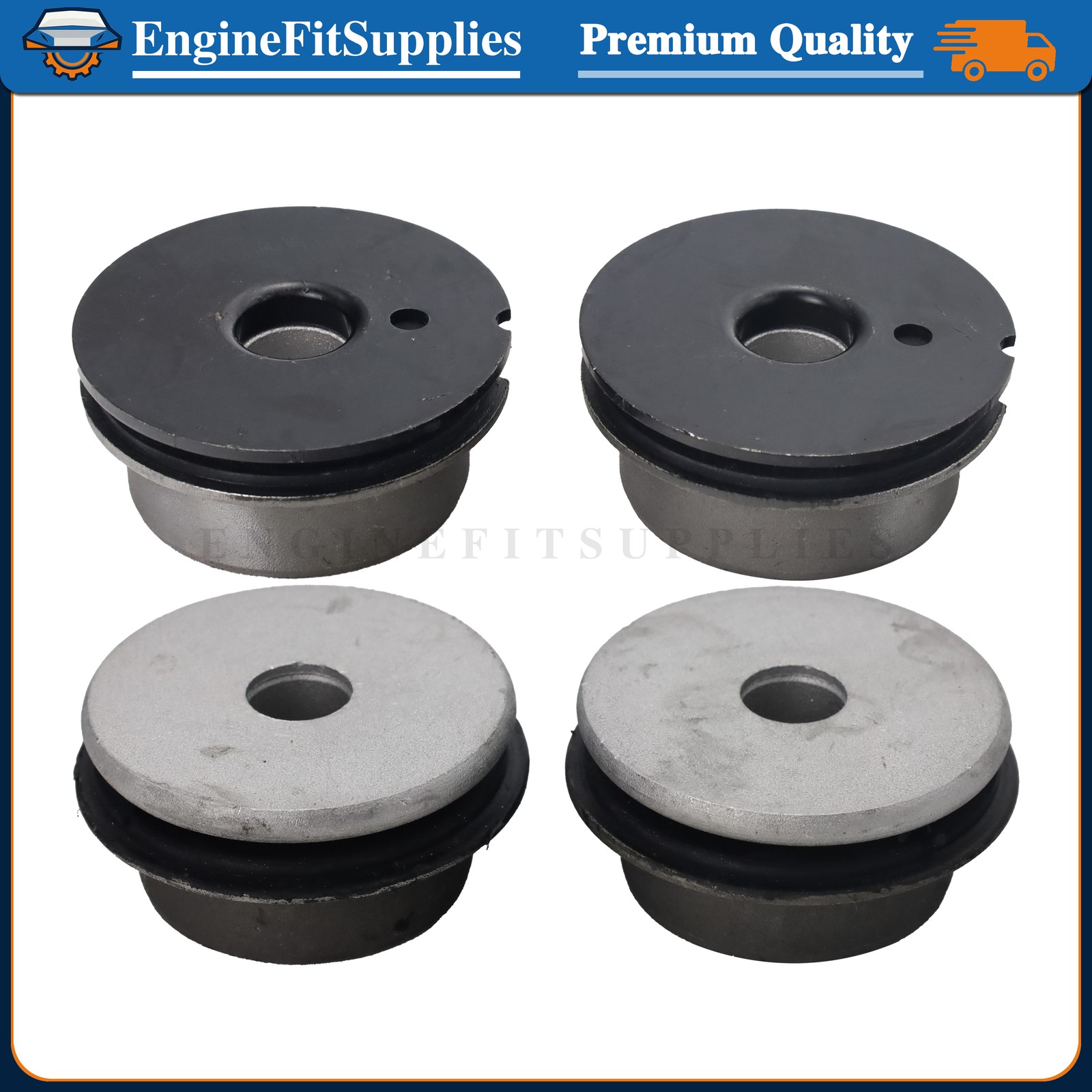 Maserati Quattroporte 2009-2013 Front Upper Control arm bushings 4 pcs P/N 980139889