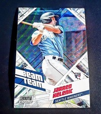 2021 Topps Stadium Club Chrome Baseball Beam Team Wave Refractor Jarred Kelenic