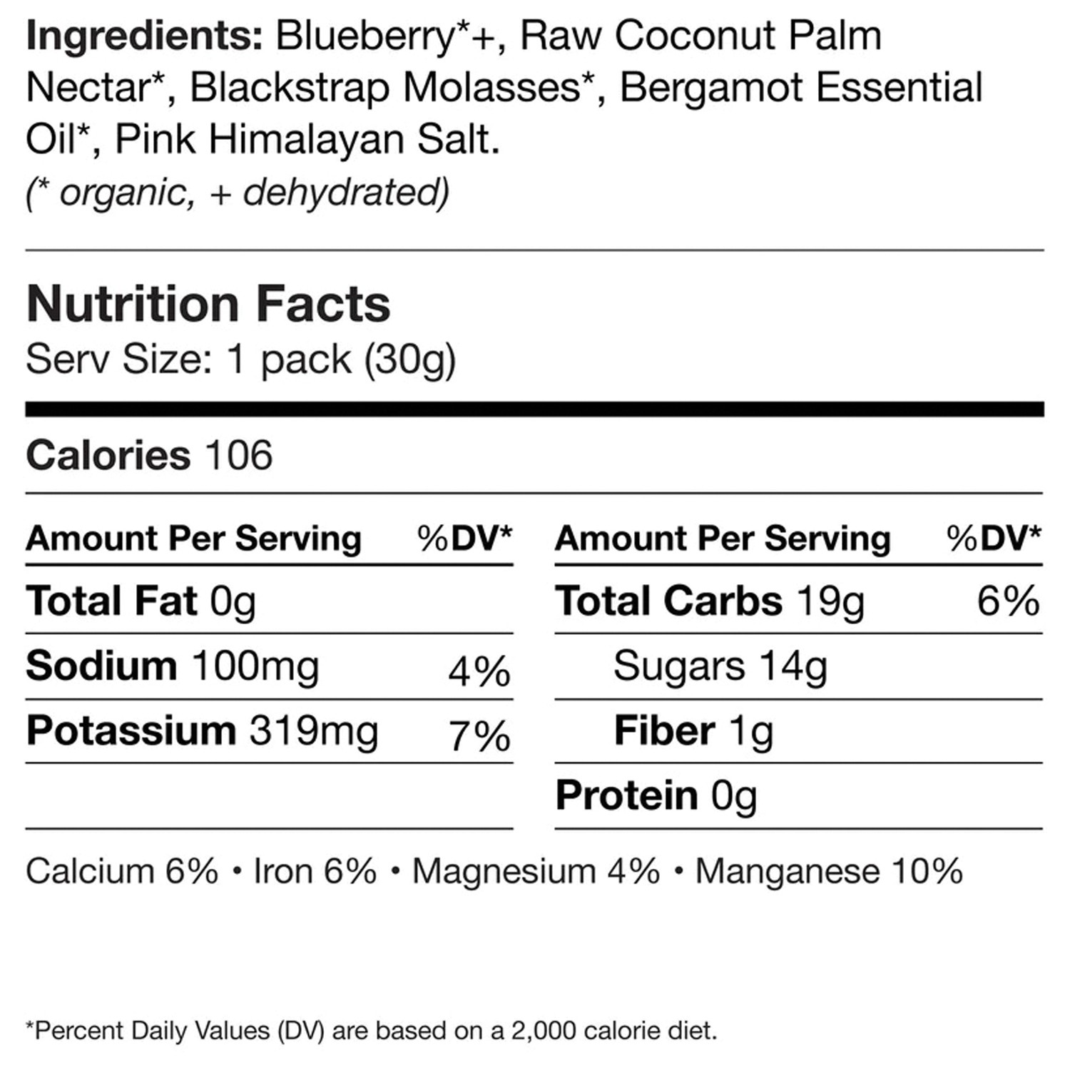 Muir Energy Fb с черникой и Бергамотом в упаковке по 10 штук
