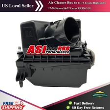 Air Cleaner Box Fit 14-19 Toyota Highlander17-20 Sienna16-22 Lexus Rx350 3.5l