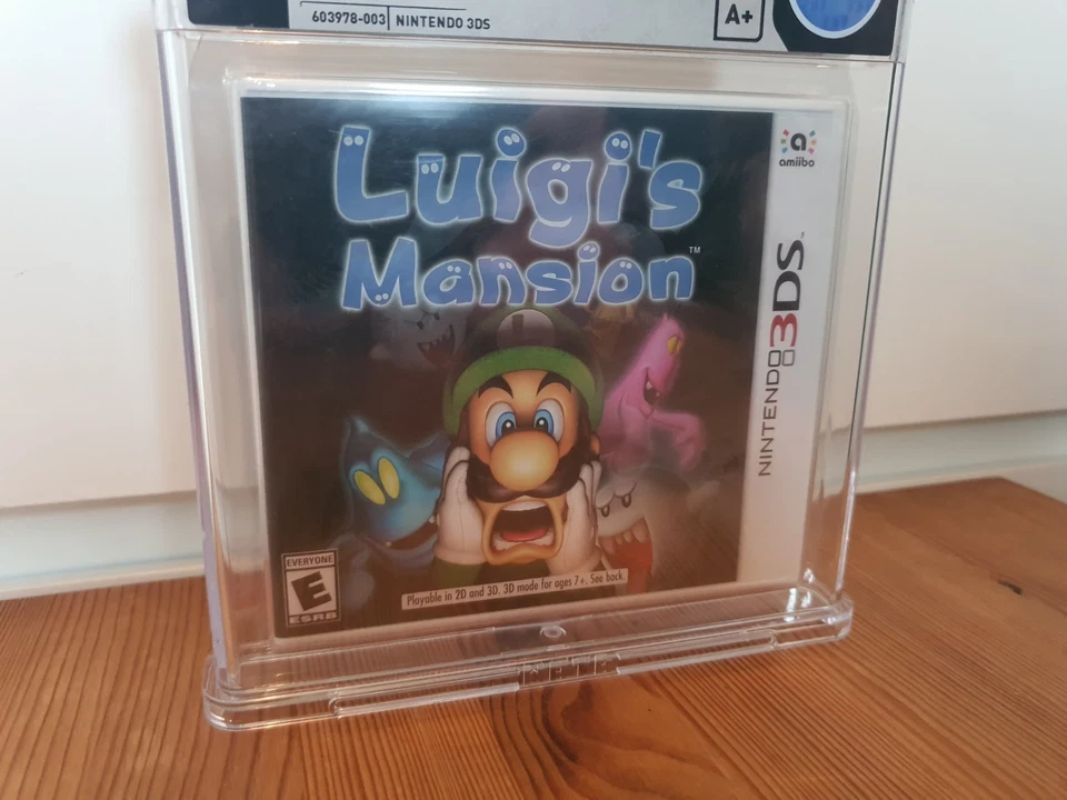 Luigi's Mansion Nintendo 3DS Sealed / Neu WATA 9.6 A+ (No VGA) First Print - Bild 3 von 4