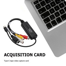 USB 3.1 Audio Video Capture Card Adapter DVD/VCD/MP4 Type-C Easy Cap Video Audio