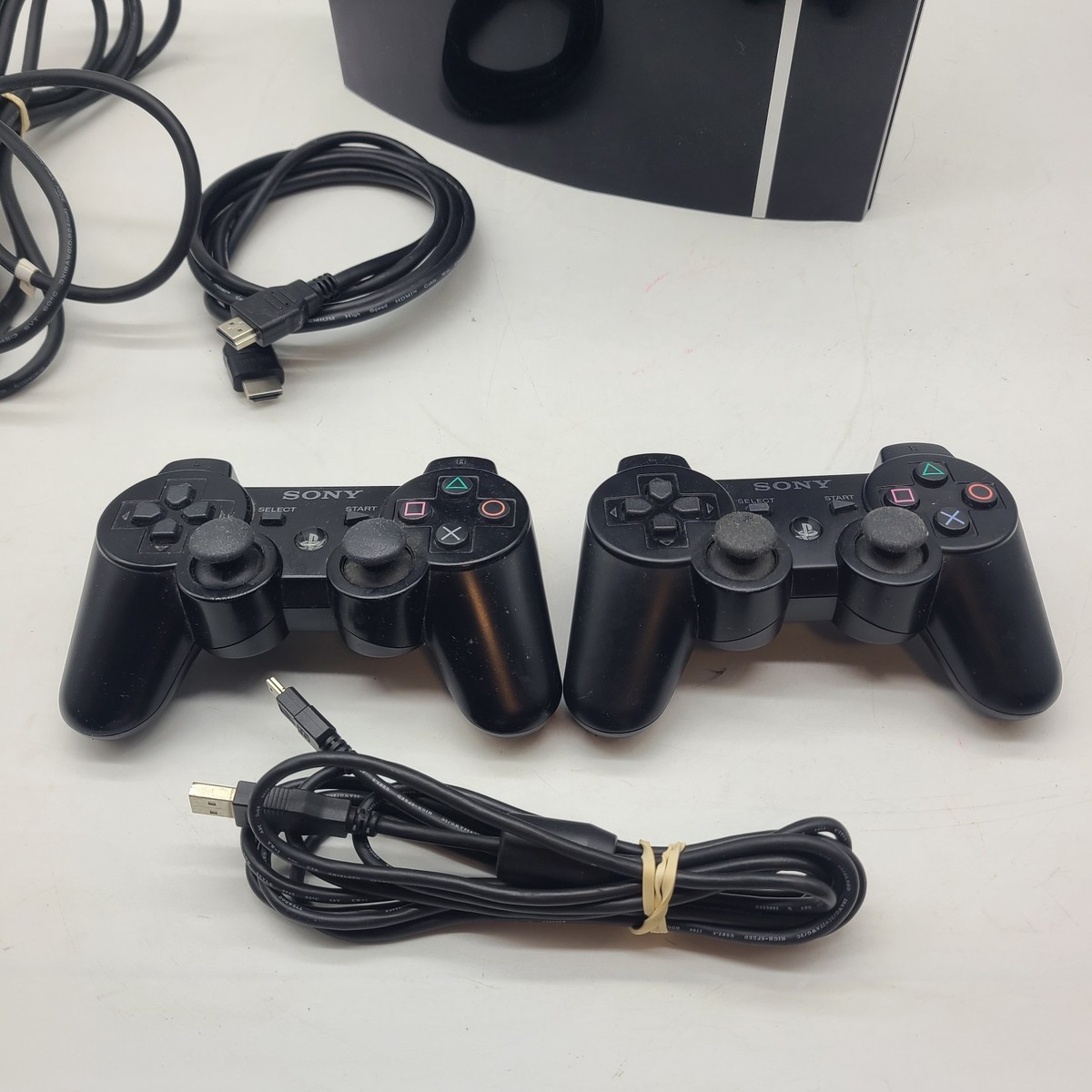 Sony Ps3 PlayStation 3 System Cech-p01 160gb Black Console