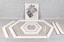 Love & Money Hexagon Lap Loom Set with Instructions Shuttles and Patterns