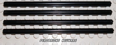 Lego Technic Technik 4 Kreuzstangen 12lang schwarz #3708 NEUWARE