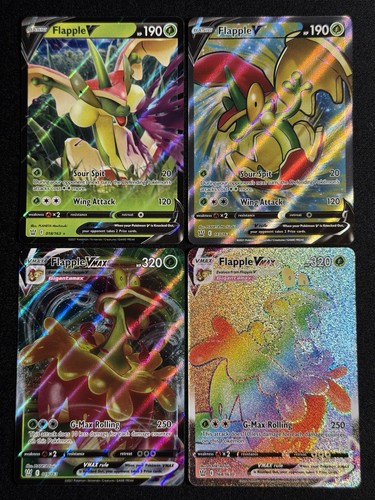 Pokémon TCG Battle Styles Flapple VMAX 164/163 019/163 V 143/163 018/163