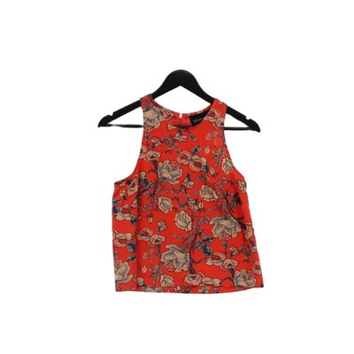 NerzRosa Damen T-Shirt XS Orange Polyester mit Elasthan Basic