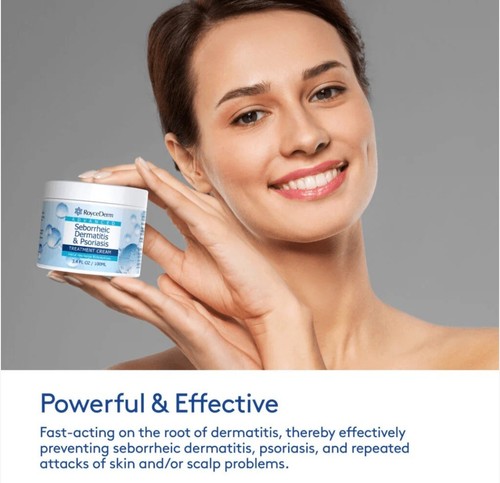 Seborrheic Dermatitis & Psoriasis Cream | Scalp Treatment & Relief- Free Shipp - Picture 3 of 5