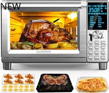 Nuwave Bravo Air Fryer Toaster Smart Oven, 12-in-1 Countertop Convection, NEW