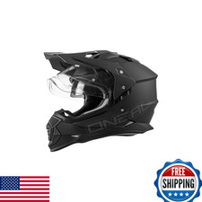 O'Neal Sierra Flat Black Helmet X-SM - Dirt Bike Motocross Off-Road Adventure