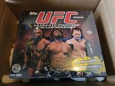 UFC 2009 Round 2 Hobby Box New/Factory Sealed **Rare**