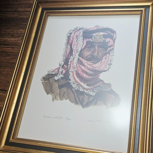 John Fulton Short Salem & Alush Lithographs LE 199/500 Framed Signed Numbered - Picture 7 of 16