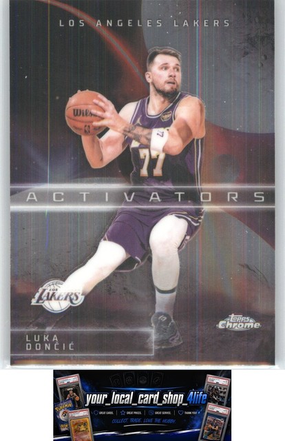 2025-26 Topps Chrome Update Activators #AC-20 LUKA DONČIĆ Lakers