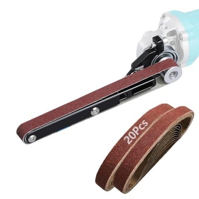 Rocsuk Belt Sander Attachments for Angle Grinder, Detailing Bandfile Sander A...