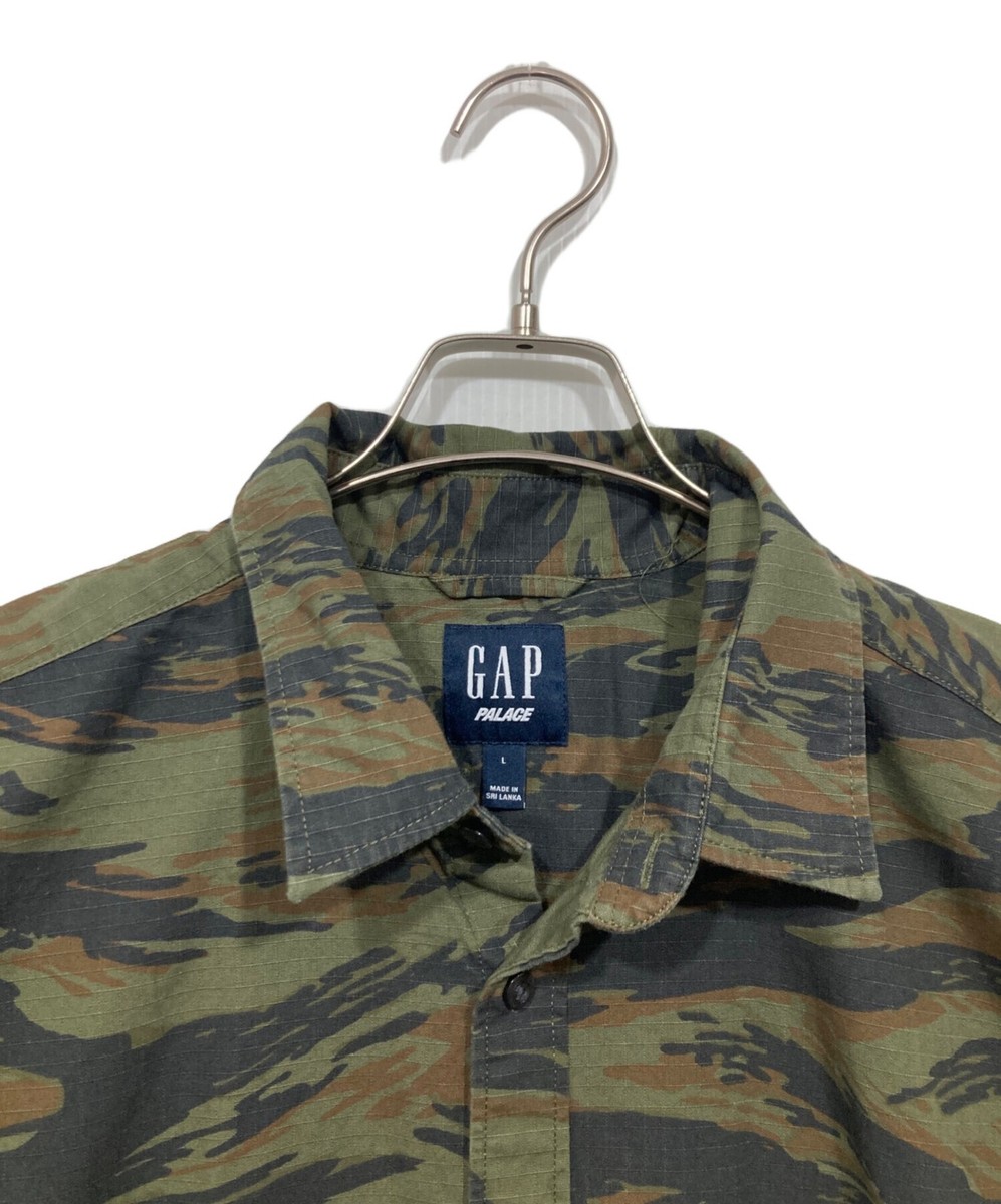 トップス Palace Gap Oxford Drop Shoulder Camo PALACE GAP OXFORD DROP SHOULDER | PALACE SKATEBOARDS