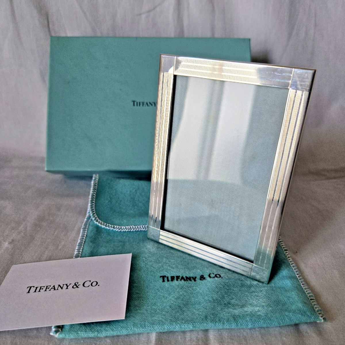 Tiffany & Co. Sterling Silver 925 Picture Photo Frame Rectangle