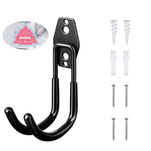 Wall-mounted Tool Hook Heavy-duty Garage Hooks Organizer Utility - Picture 8 of 12