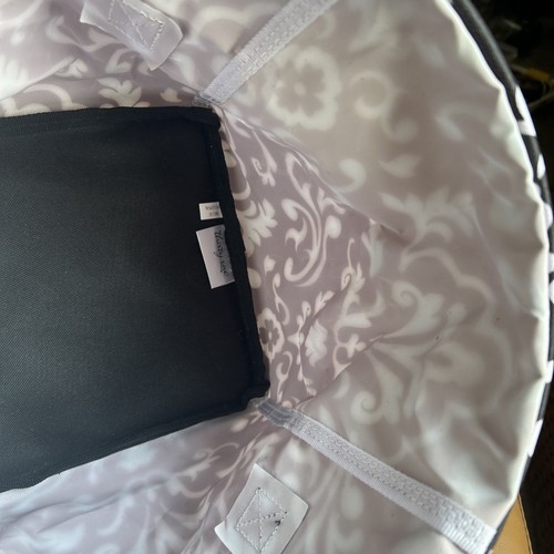 31 Thirty One Mini Utility Bin Parisian Pop Black white Collapsable - Picture 5 of 13