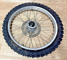 Honda CR125R 2002-2007 OEM 21" X 1,60" llanta delantera buje radios *limpio*
