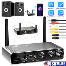 Bluetooth 5.4 Audio Receiver for Home Stereo, Wireless Adapter with Optical/USB