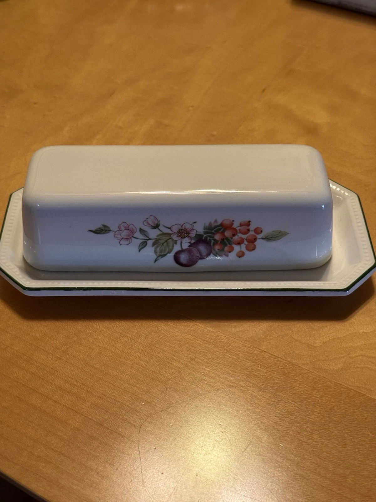 Vintage Johnson Brothers Fresh Fruit Butter Dish.
Opens in a new window or tab