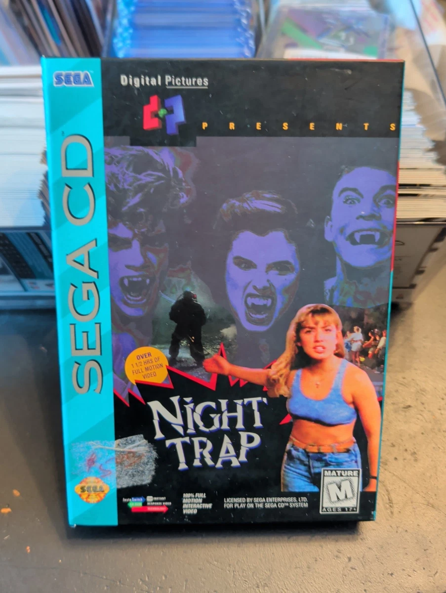 Night Trap Action & Adventure 1992 Released Video Games for sale