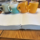 5 Fire King Cups Vintage — photo 3