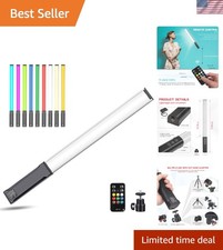 Rechargeable Light Wand with Remote - 3200K-5600K Adjustable Photography Light