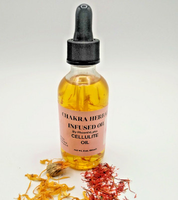 Anti Cellulite Massage Oil-Tones Skin &  Breaks Down Fat Tissue 