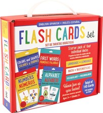 Bilingual Flash Cards Value Pack - Spanish and English 3.13 x 4.63 inches