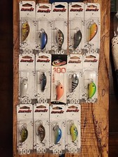 (14) NIP Bandit 100 Series Crankbaits.  Some ...